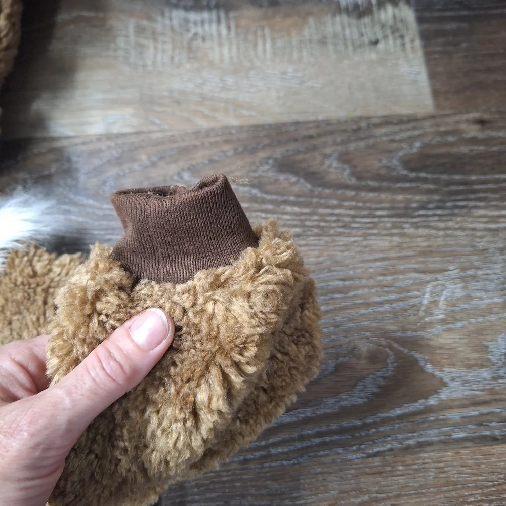 Handmade Fuzzy Monkey Costume, Child's 3T/4T